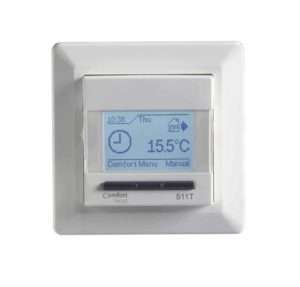 ComfortHeat programuojamas termostatas su laikmačiu C511T iš arti