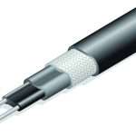 Self-regulating heating cable for gutter protection GT2