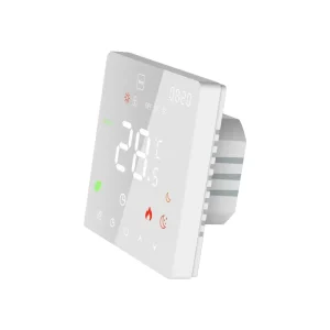 Grindinio šildymo termostatas elektriniam šildymui E600i WIFI, baltas