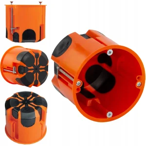 Mounting box 68 mm x 60 mm, all sides