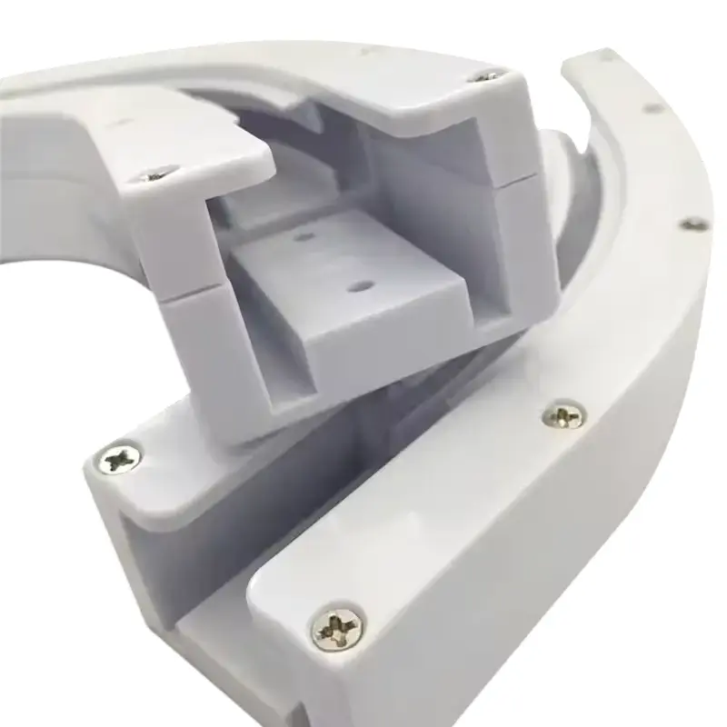 Electric curtain rod connector at 90 degrees - entrance