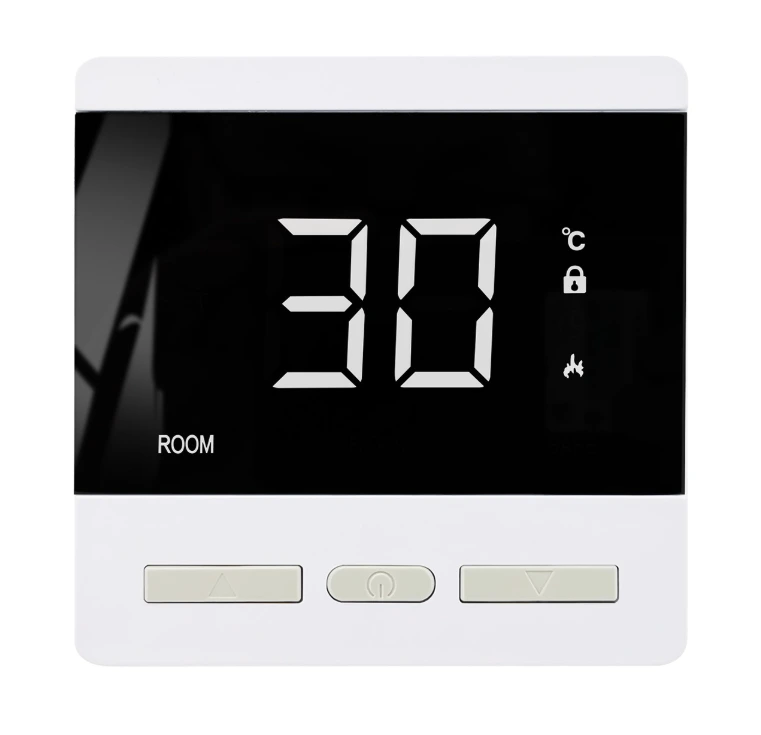 Didelės apkrovos elektrinio grindinio šildymo termostatas, 25A