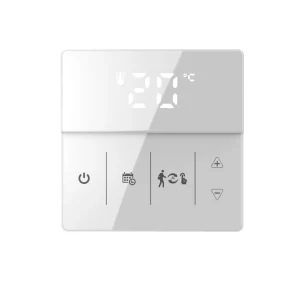 Thermostat for electric underfloor heating E450, white