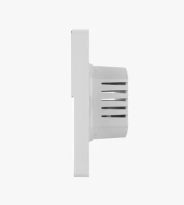 Thermostat for electric underfloor heating E450, white - side