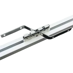 Extended elbows installed in the electric curtain rail