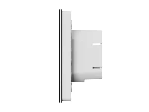 E900i termostato šoninis profilis - 90 × 90 mm stiklinė panelė